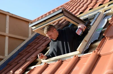 Pose de fenêtres de toit Velux à Albé